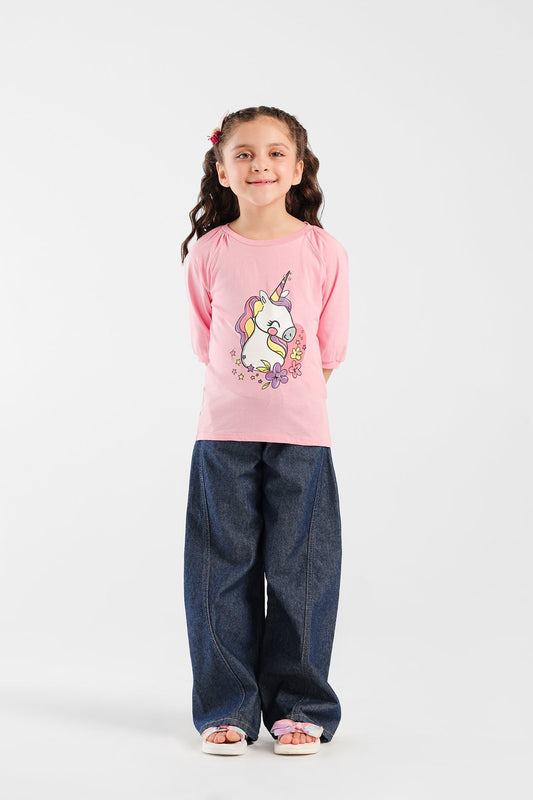 Ethnic - PRINTED T-SHIRT (E0703/401/526)