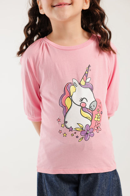 Ethnic - PRINTED T-SHIRT (E0703/401/526)