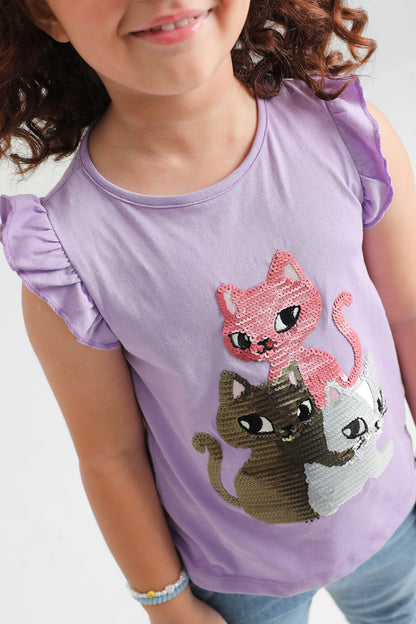 Ethnic - EMBELLISHED T-SHIRT (E0704/301/511)