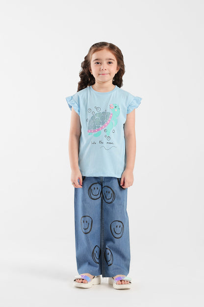 Ethnic - PRINTED T-SHIRT (E0707/301/633)