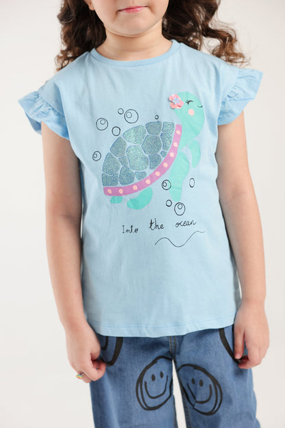 Ethnic - PRINTED T-SHIRT (E0707/301/633)