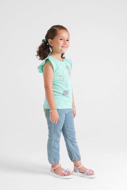 Ethnic - PRINTED T-SHIRT (E0709/301/714)