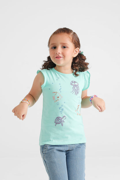 Ethnic - PRINTED T-SHIRT (E0709/301/714)