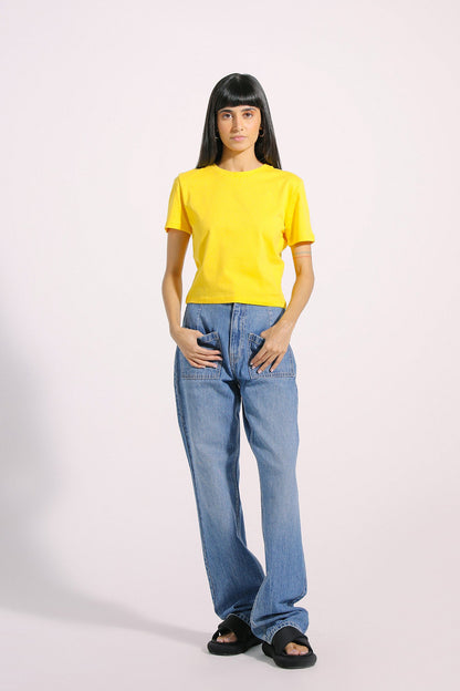 Ethnic - HALF SLEEVES T-SHIRT (E0751/108/221)