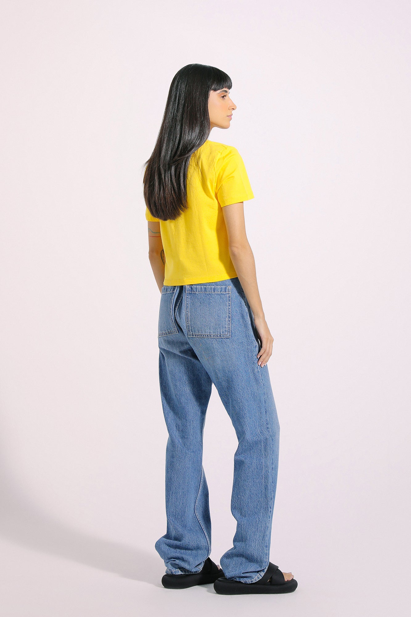 Ethnic - HALF SLEEVES T-SHIRT (E0751/108/221)