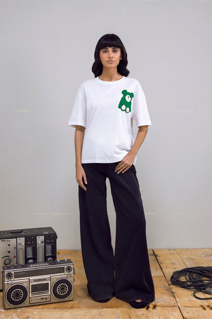 Ethnic - EMBROIDERED T-SHIRT (E0753/108/003)