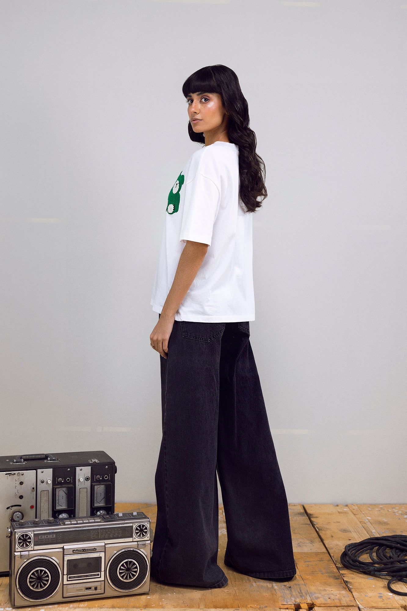 Ethnic - EMBROIDERED T-SHIRT (E0753/108/003)