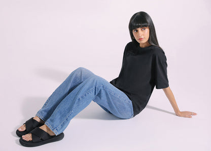 Ethnic - EMBROIDERED T-SHIRT (E0757/108/901)