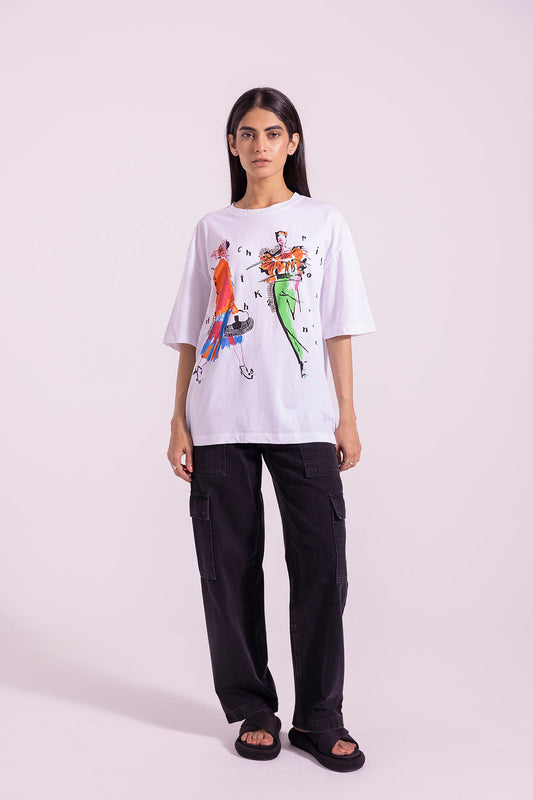 Ethnic - PRINTED T-SHIRT (E0761/108/003)
