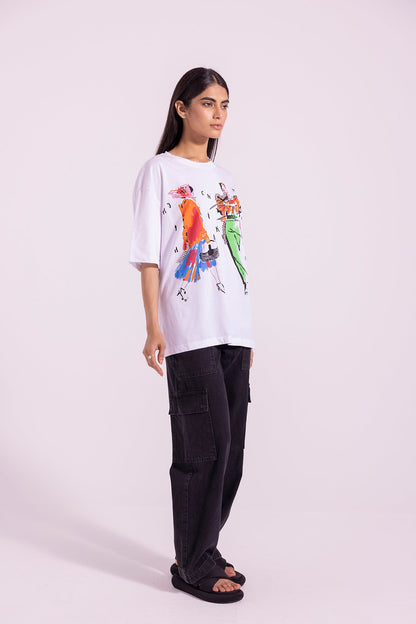 Ethnic - PRINTED T-SHIRT (E0761/108/003)