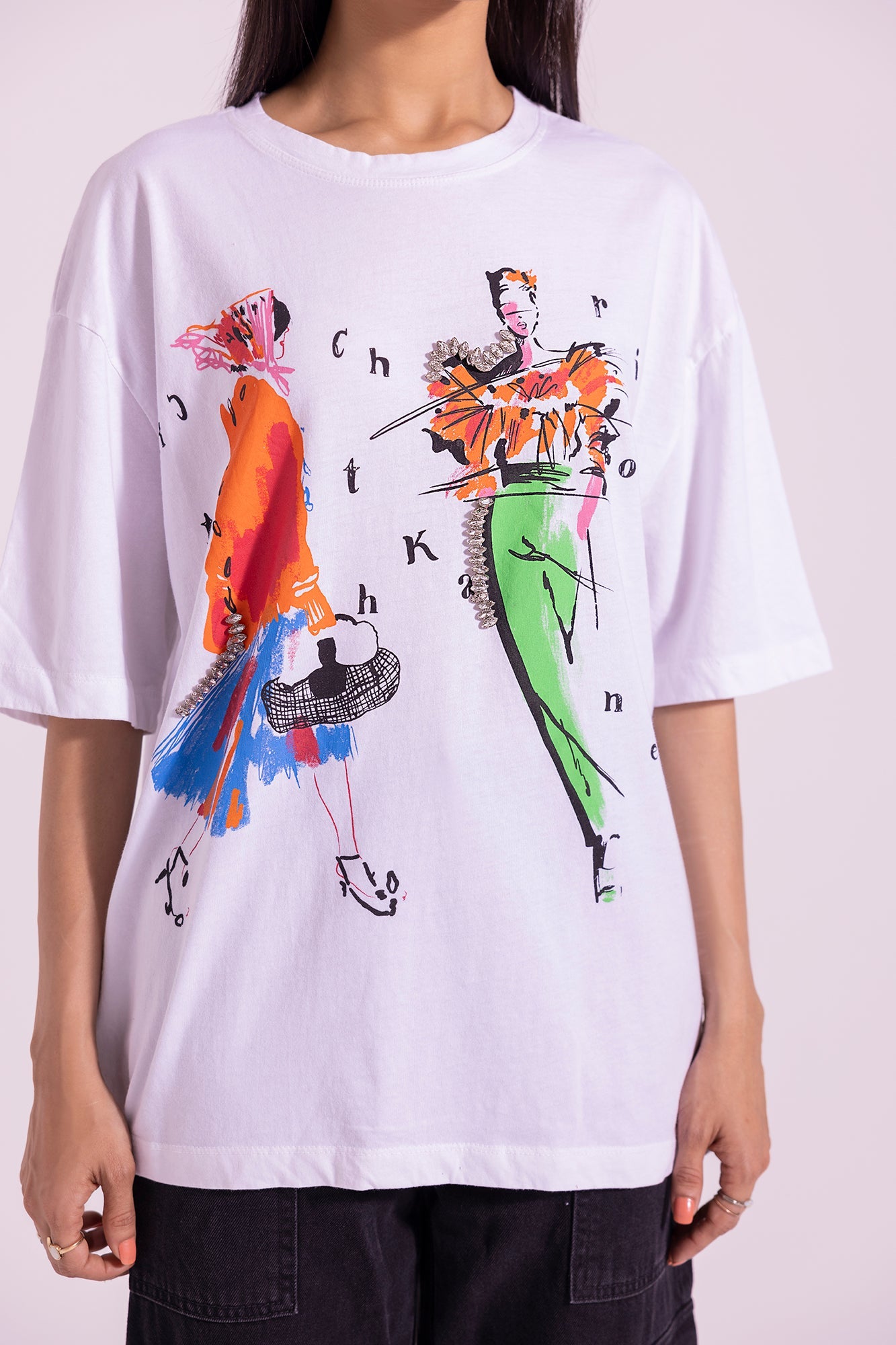 Ethnic - PRINTED T-SHIRT (E0761/108/003)