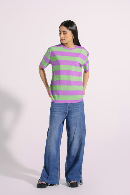 Ethnic - STRIPED T-SHIRT (E0764/108/001)