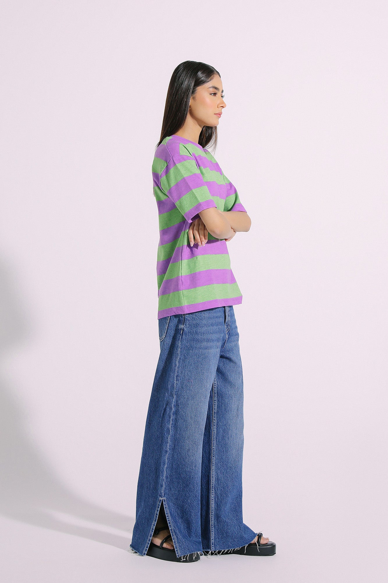 Ethnic - STRIPED T-SHIRT (E0764/108/001)