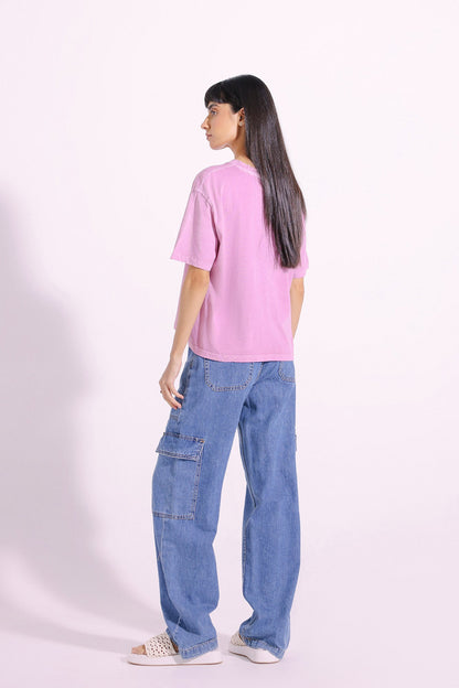 Ethnic - SOLID T-SHIRT (E0767/108/001)