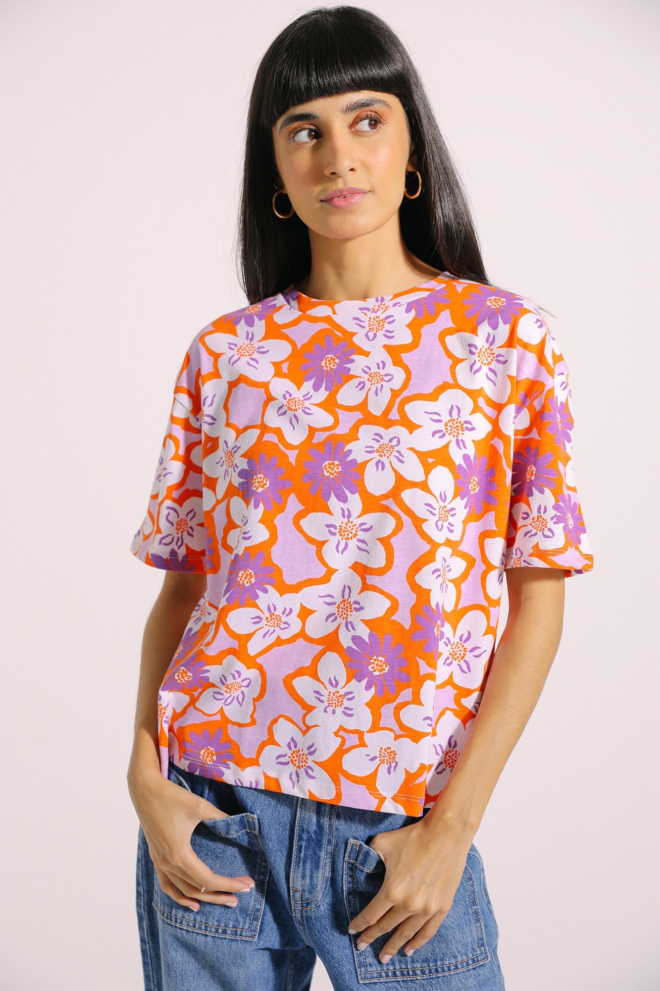 Ethnic - PRINTED T-SHIRT (E0770/108/001)
