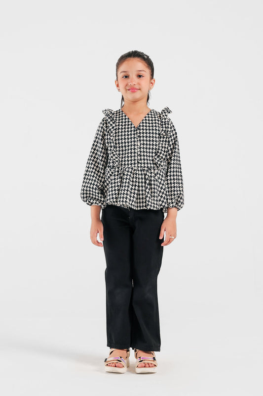 Ethnic - JACQUARD TOP (E0772/401/901)