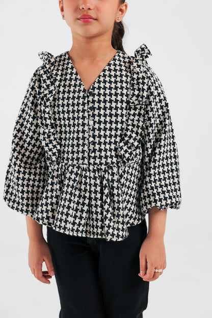 Ethnic - JACQUARD TOP (E0772/401/901)