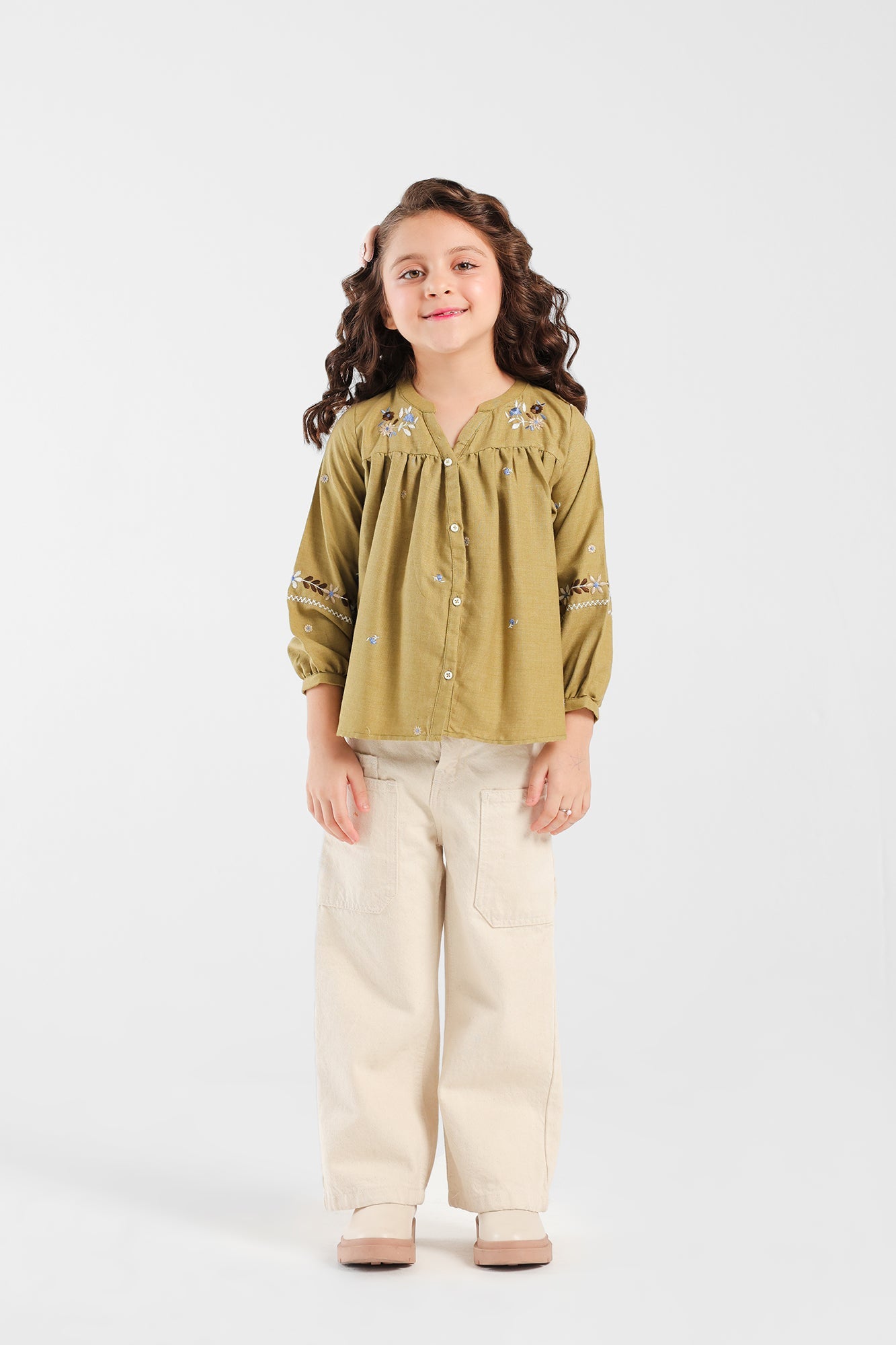 Ethnic - EMBROIDERED TOP (E0774/301/120)