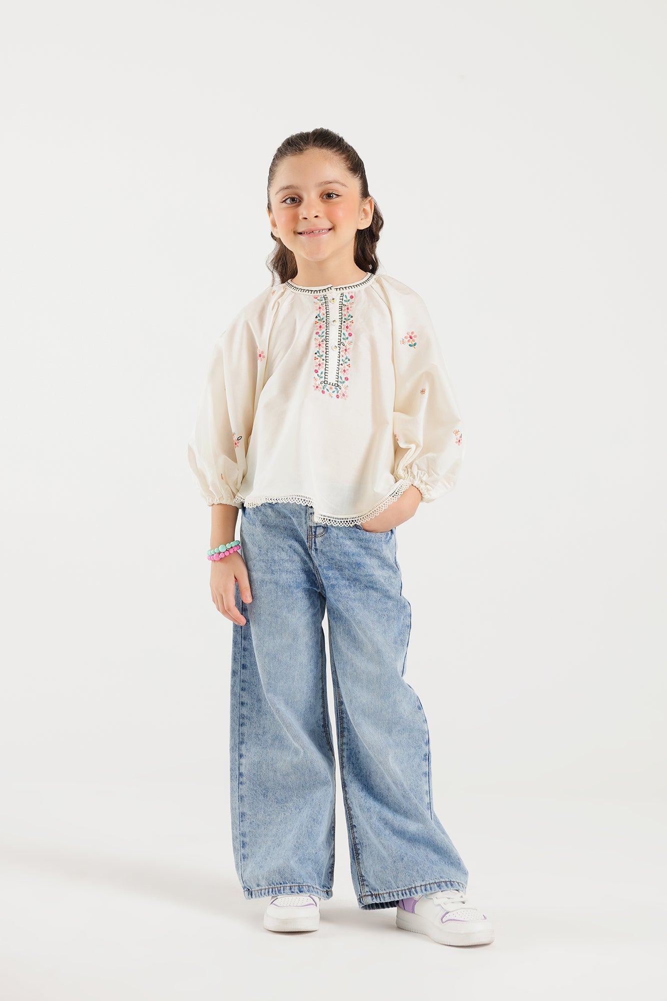 Ethnic - EMBROIDERED TOP (E0774/401/002)