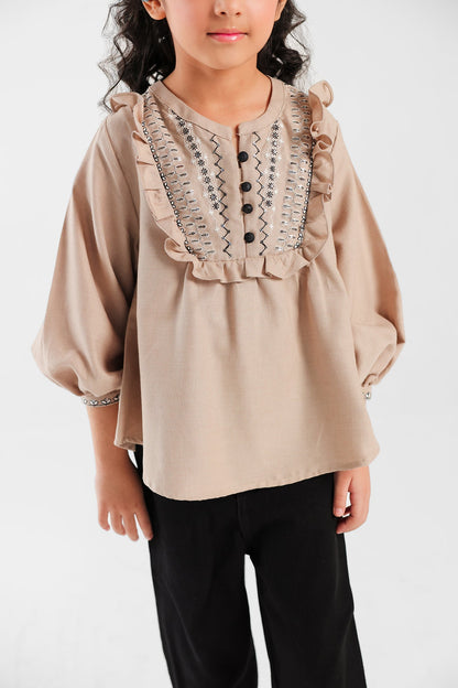 Ethnic - EMBROIDERED TOP (E0775/401/113)