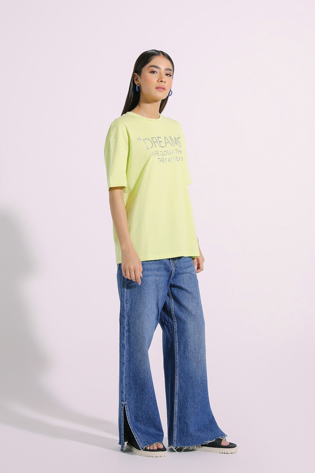 Ethnic - EMBELLISHED T-SHIRT (E0776/108/130)