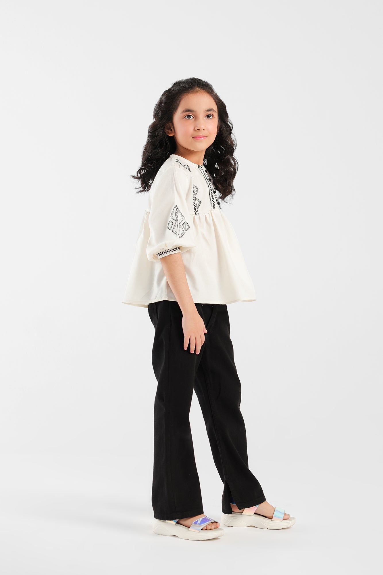 Ethnic - EMBROIDERED TOP (E0776/301/005)