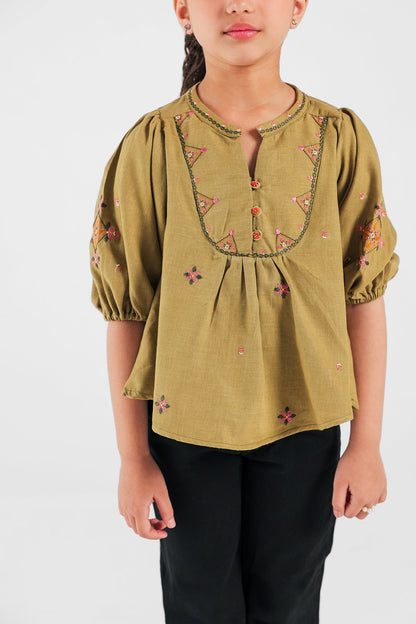 Ethnic - EMBROIDERED TOP (E0776/401/120)
