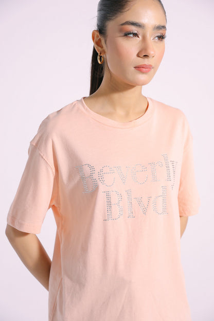 Ethnic - EMBELLISHED T-SHIRT (E0777/108/041)
