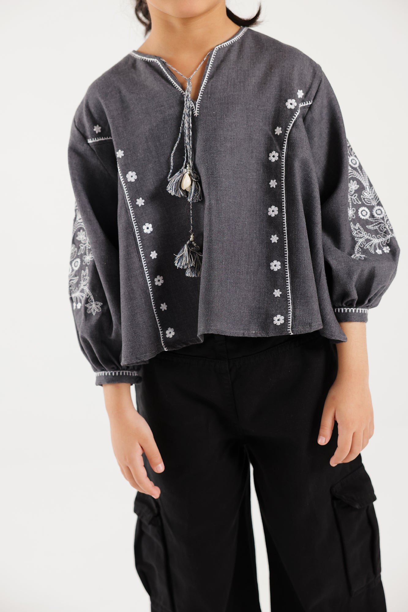 Ethnic - EMBROIDERED TOP (E0777/401/903)