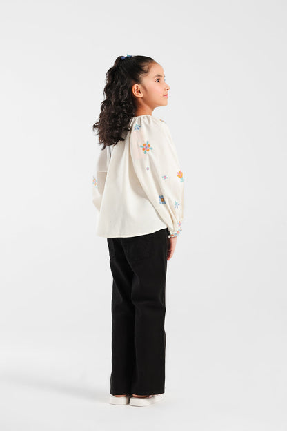 Ethnic - EMBROIDERED TOP (E0778/401/005)