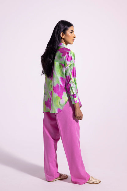 Ethnic - PRINTED BUTTON DOWN SHIRT (E0791/108/122)