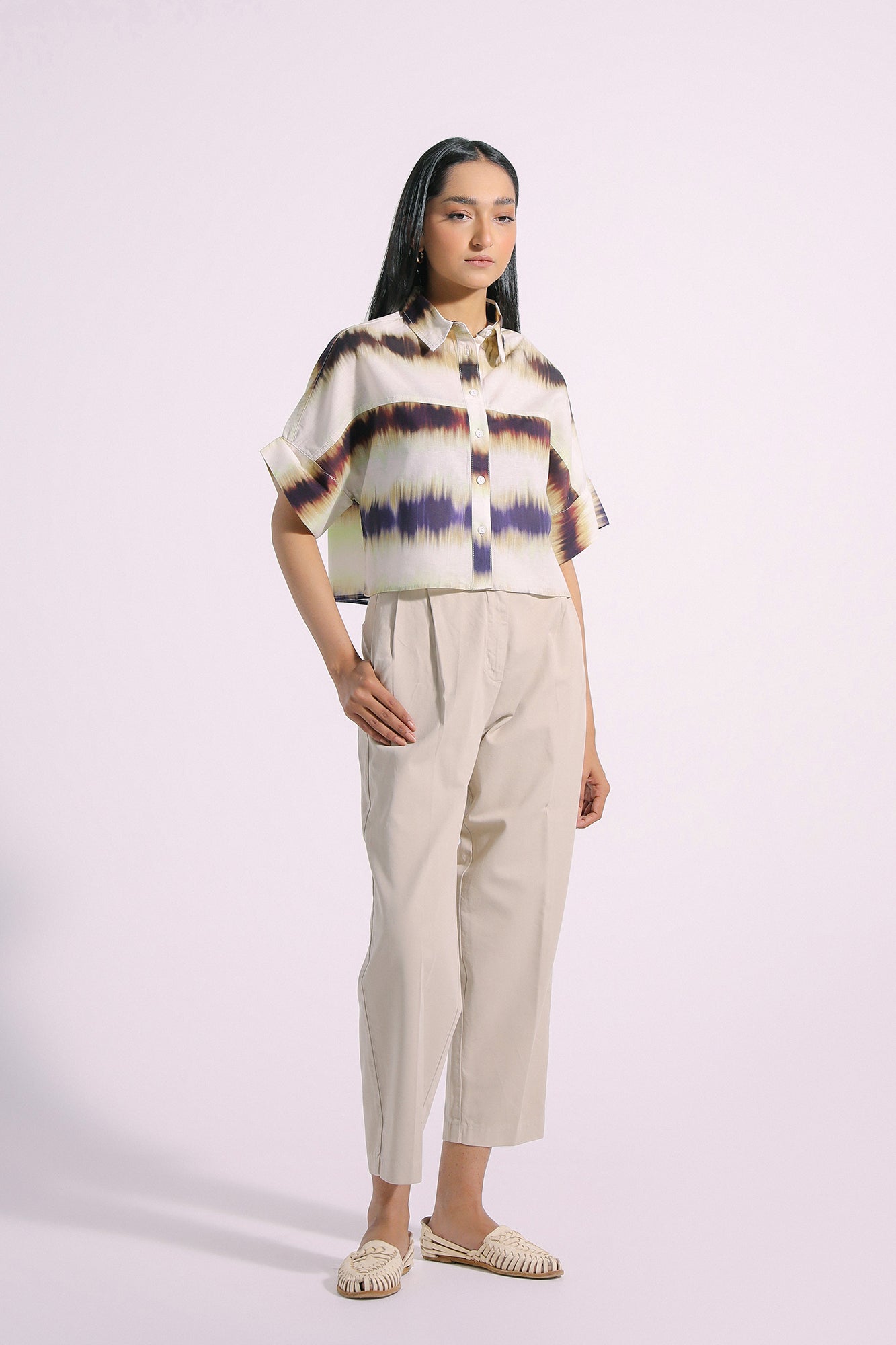 Ethnic - PRINTED SHIRT (E0794/108/005)