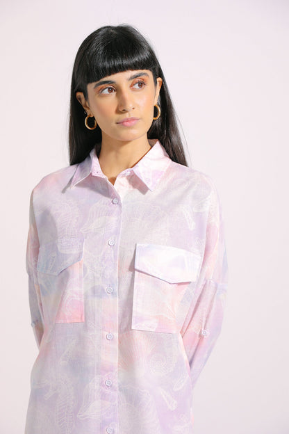 Ethnic - PRINTED BUTTON DOWN SHIRT (E0795/108/115)