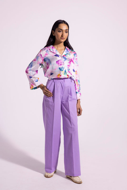 Ethnic - PRINTED BUTTON DOWN SHIRT (E0796/108/001)