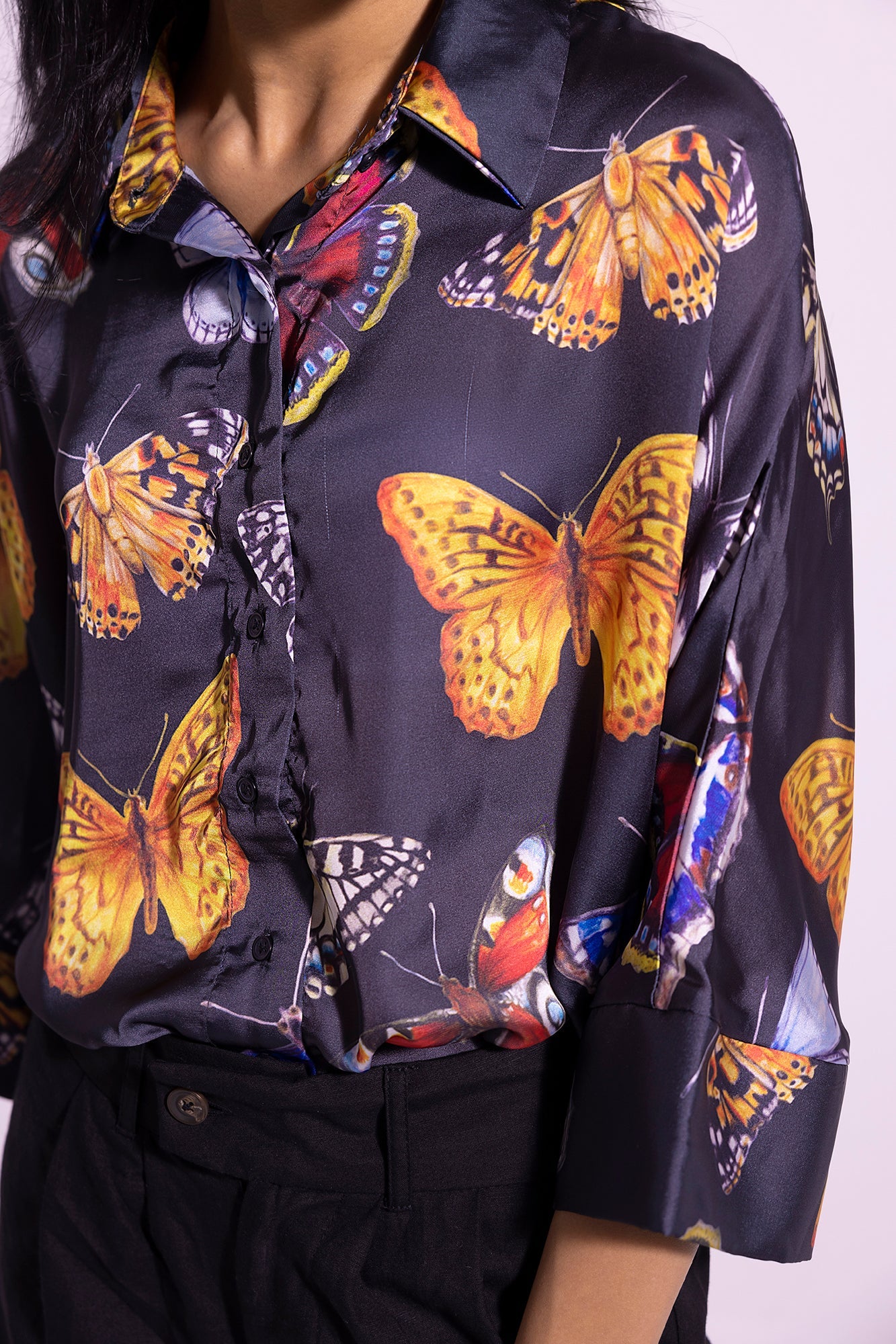 Ethnic - PRINTED BUTTON DOWN SHIRT (E0797/108/903)