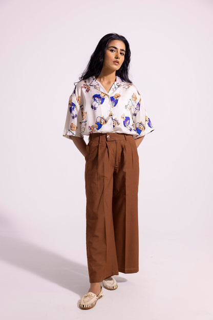 Ethnic - PRINTED BUTTON DOWN SHIRT (E0802/108/002)