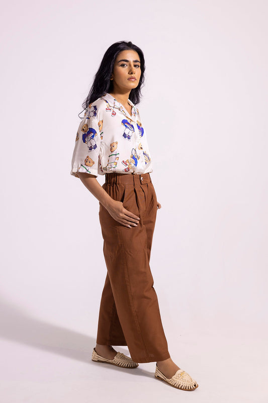 Ethnic - PRINTED BUTTON DOWN SHIRT (E0802/108/002)