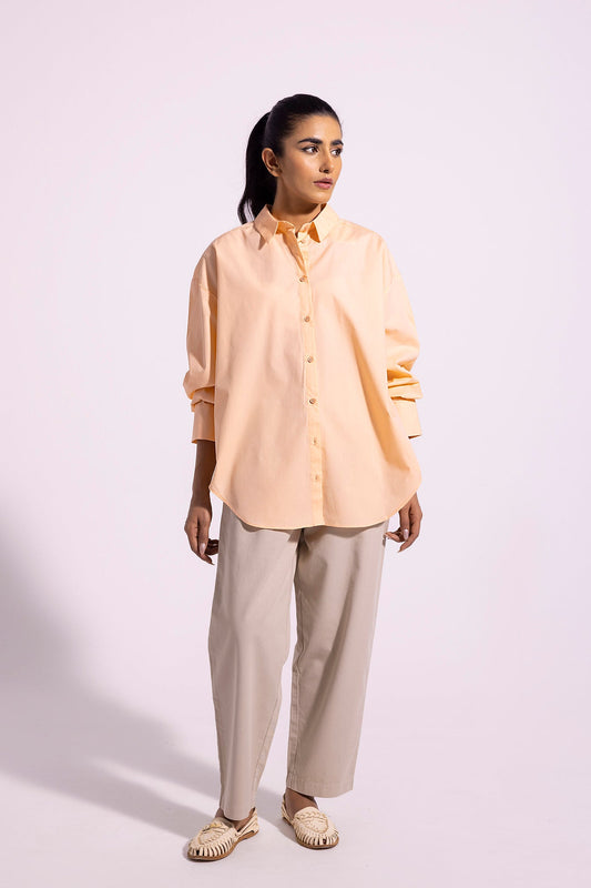 Ethnic - SOLID BUTTON DOWN SHIRT (E0828/108/214)