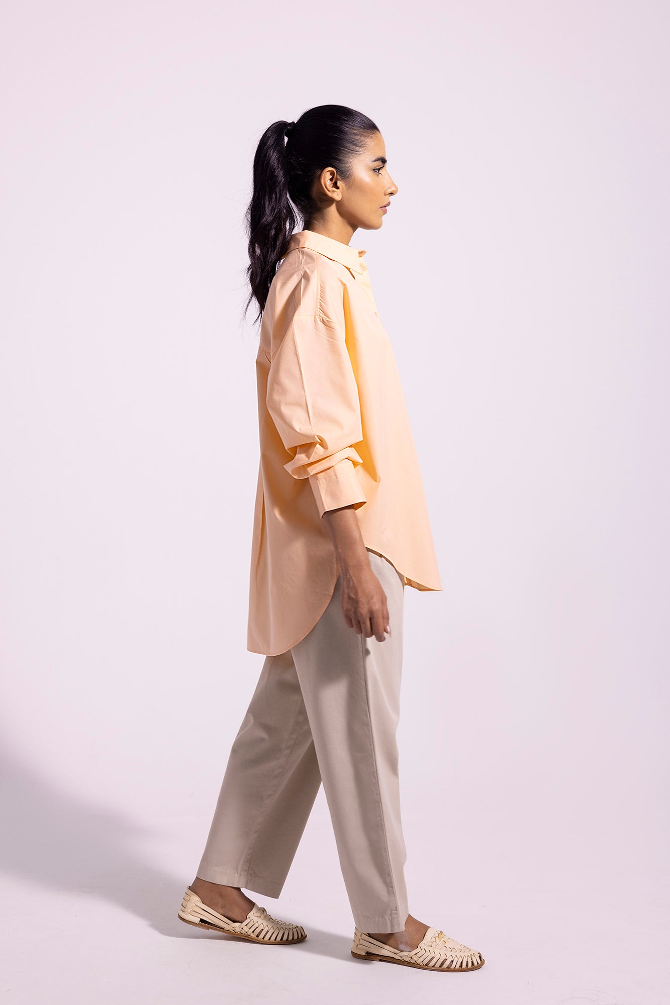 Ethnic - SOLID BUTTON DOWN SHIRT (E0828/108/214)