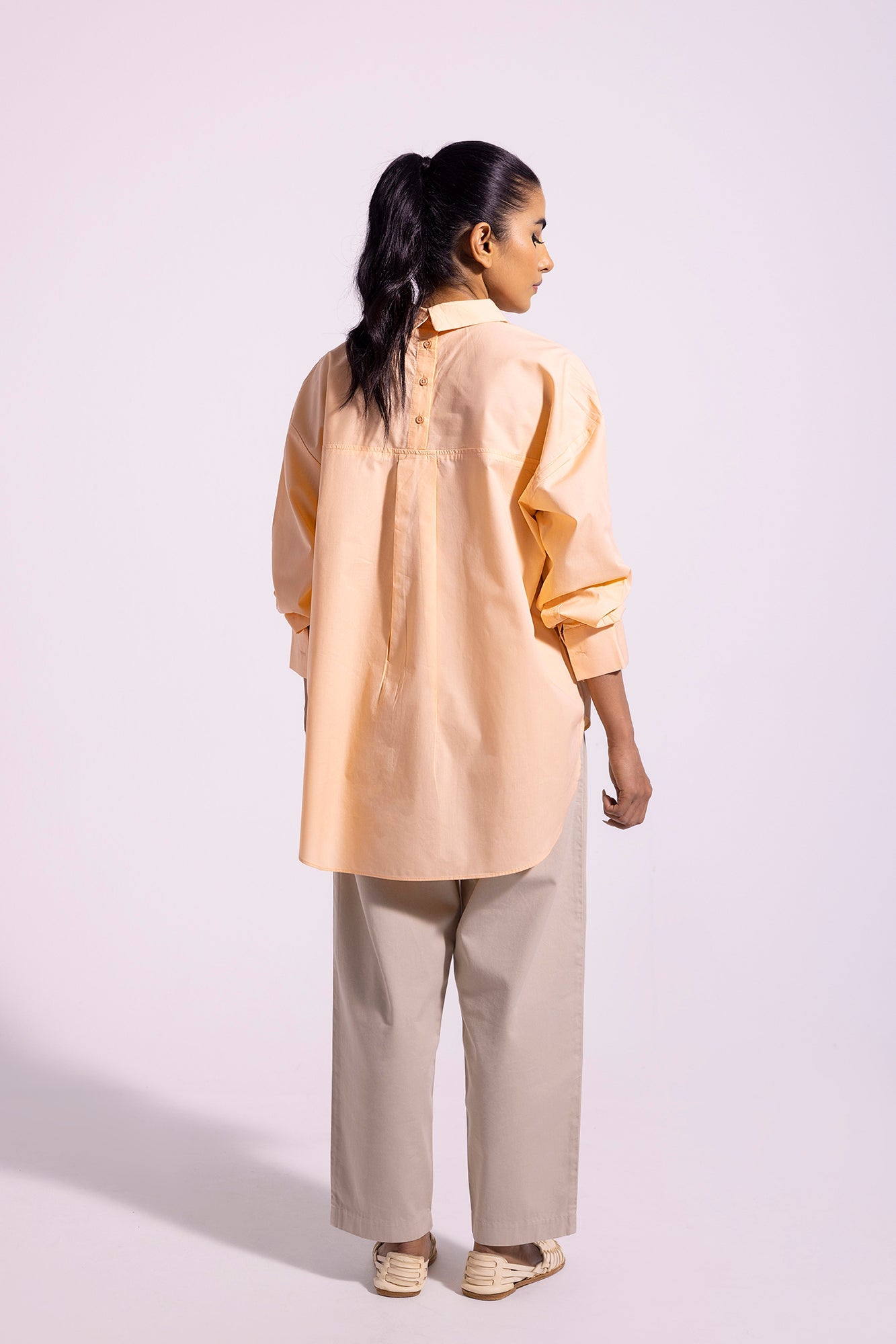 Ethnic - SOLID BUTTON DOWN SHIRT (E0828/108/214)