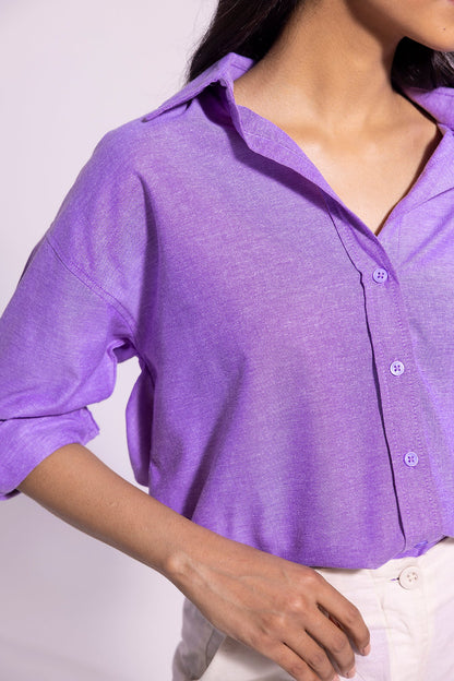 Ethnic - SOLID BUTTON DOWN SHIRT (E0833/108/512)