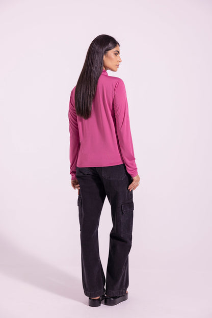 Ethnic - SOLID BUTTON DOWN TOP (E0871/108/523)