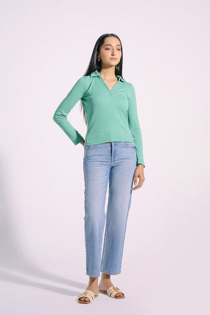 Ethnic - COLLAR NECK TOP (E0873/108/714)