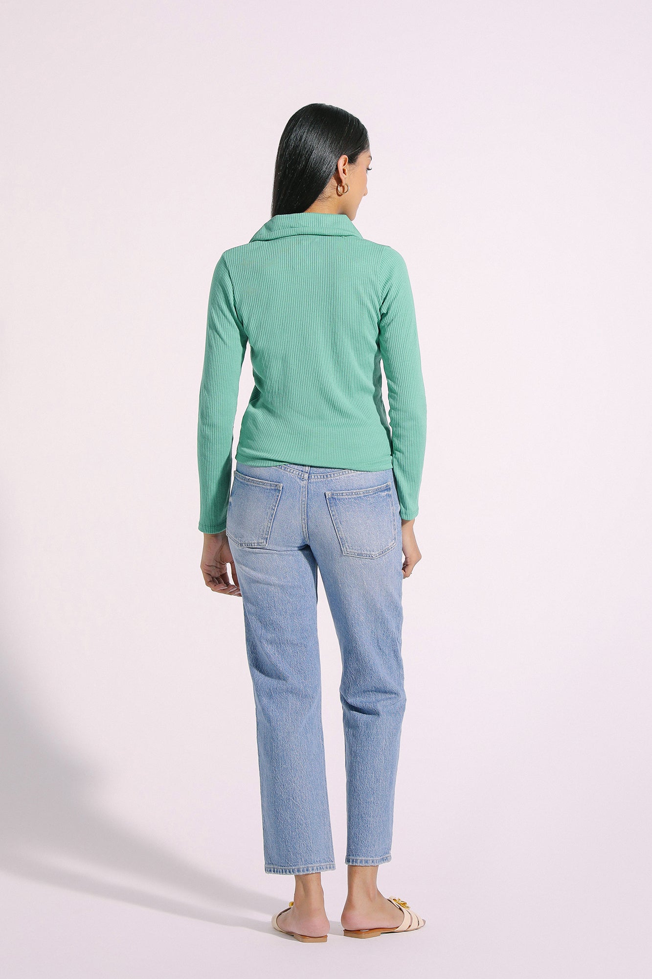 Ethnic - COLLAR NECK TOP (E0873/108/714)