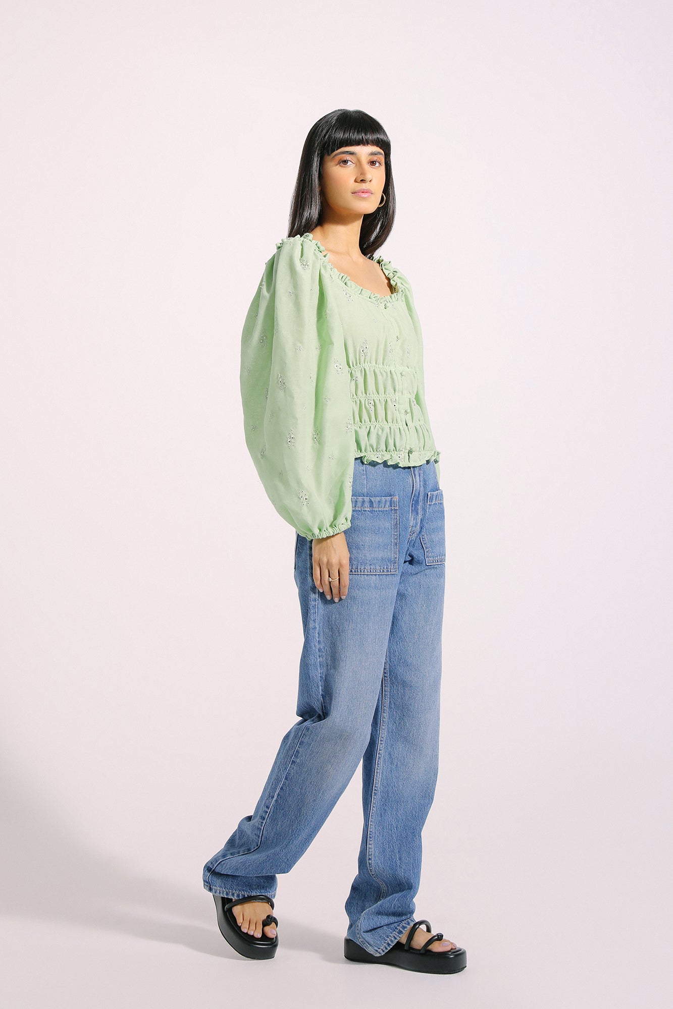 Ethnic - EMBROIDERED TOP (E0925/101/127)