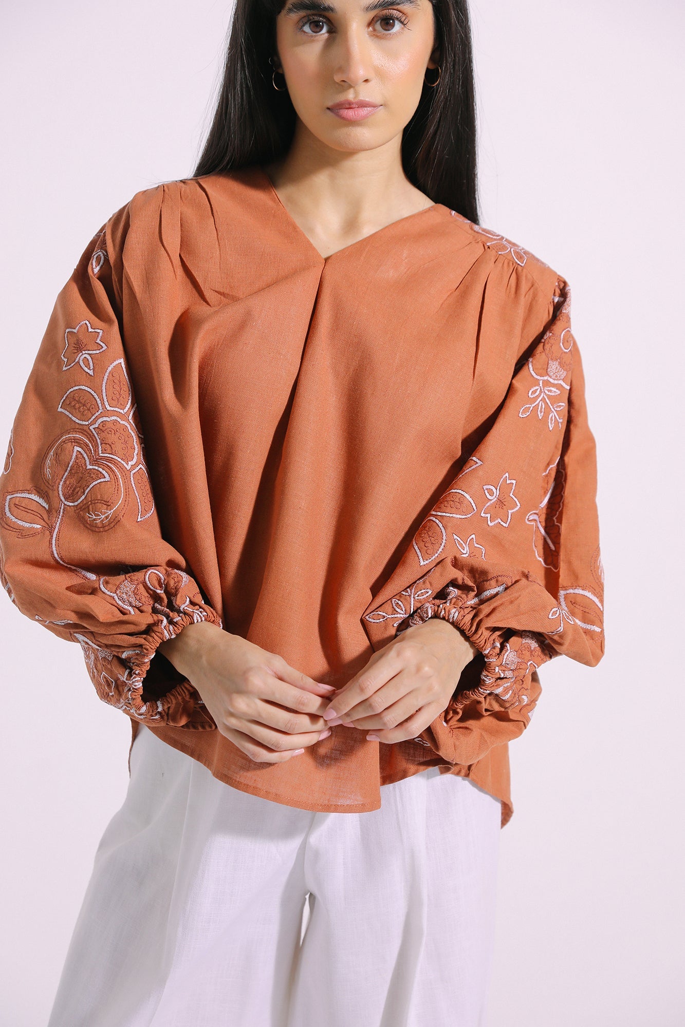 Ethnic - EMBROIDERED TOP (E0927/101/203)