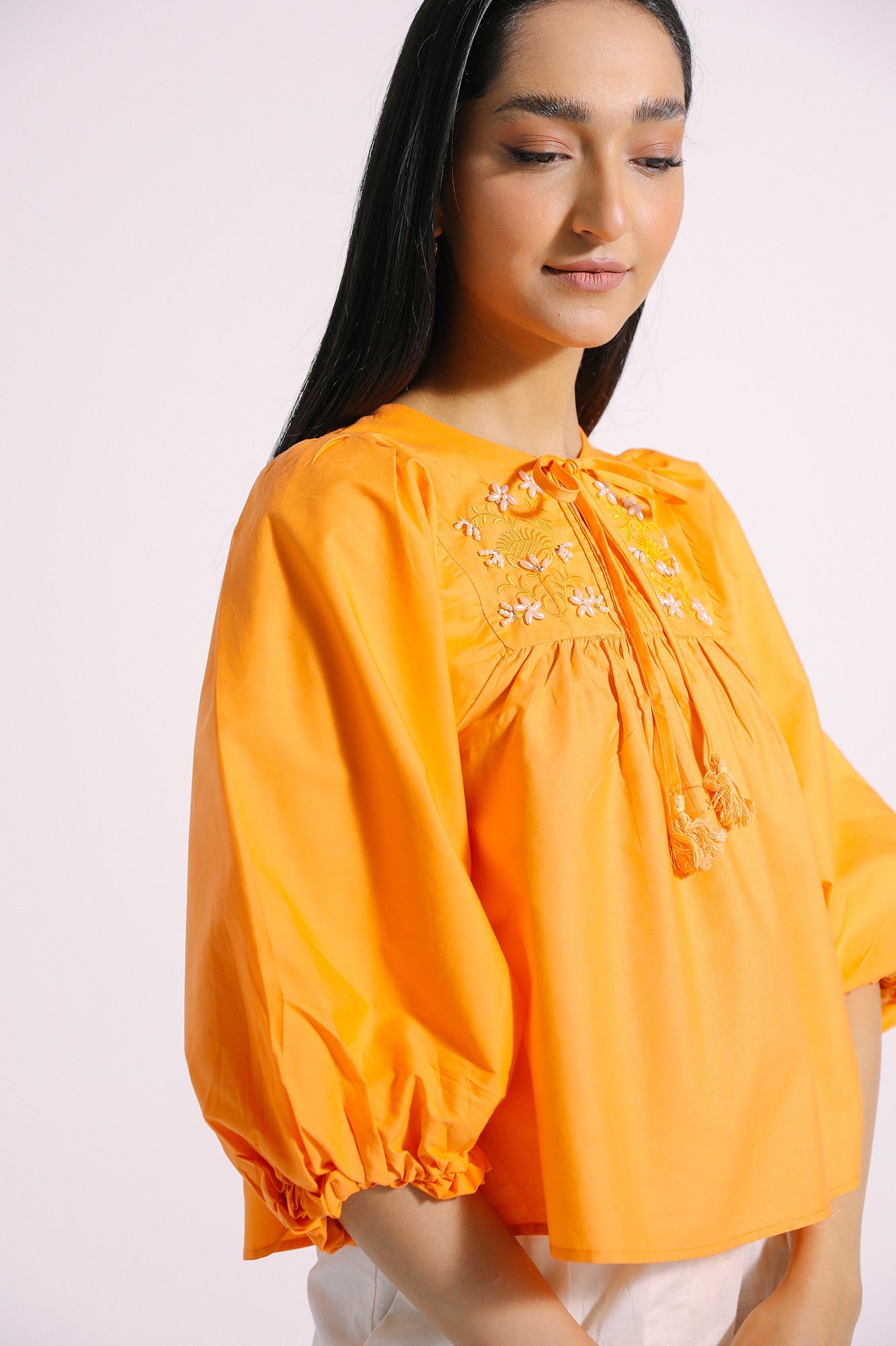 Ethnic - EMBROIDERED TOP (E0939/101/208)