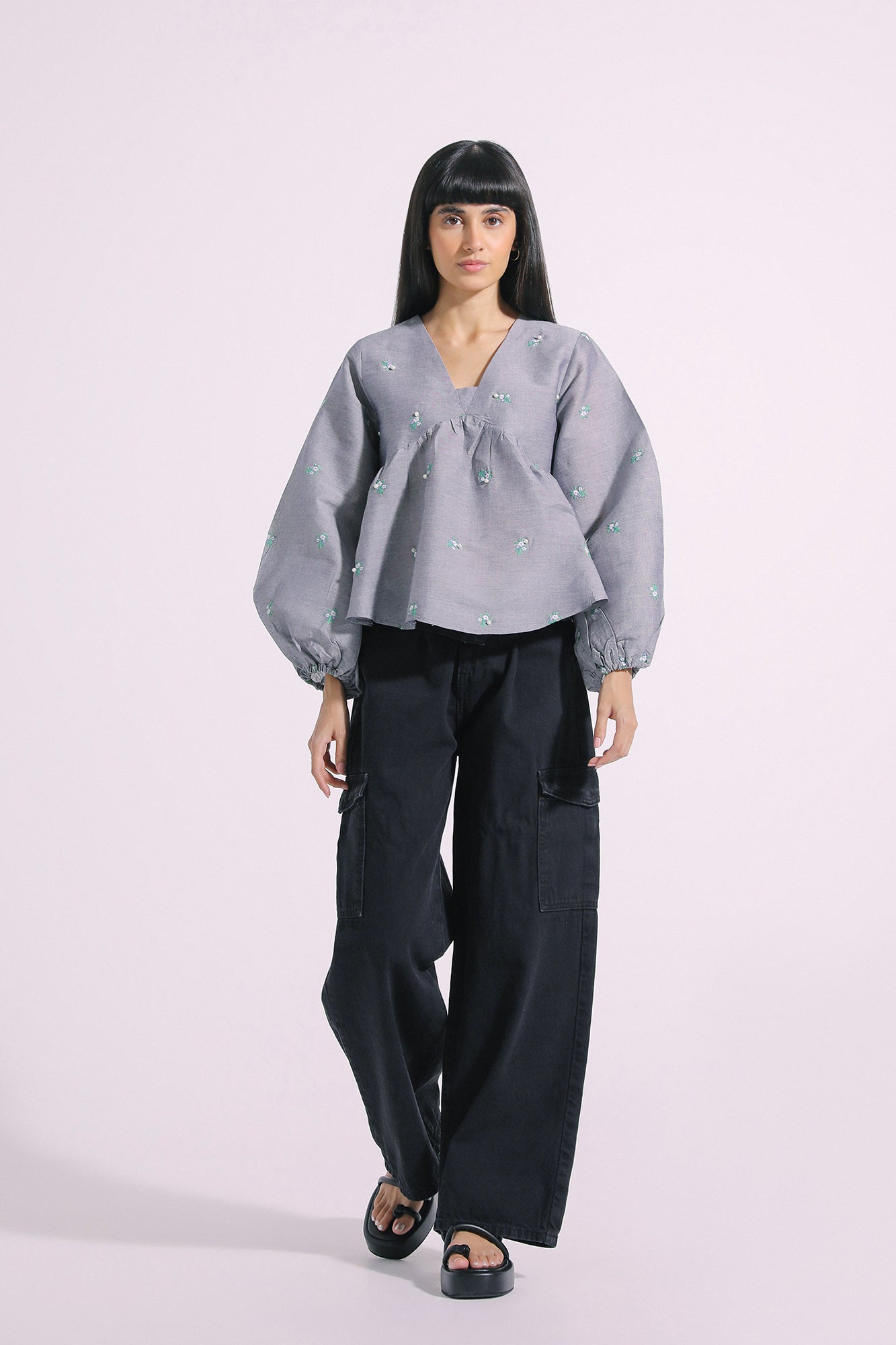 Ethnic - EMBROIDERED TOP (E0948/101/909)