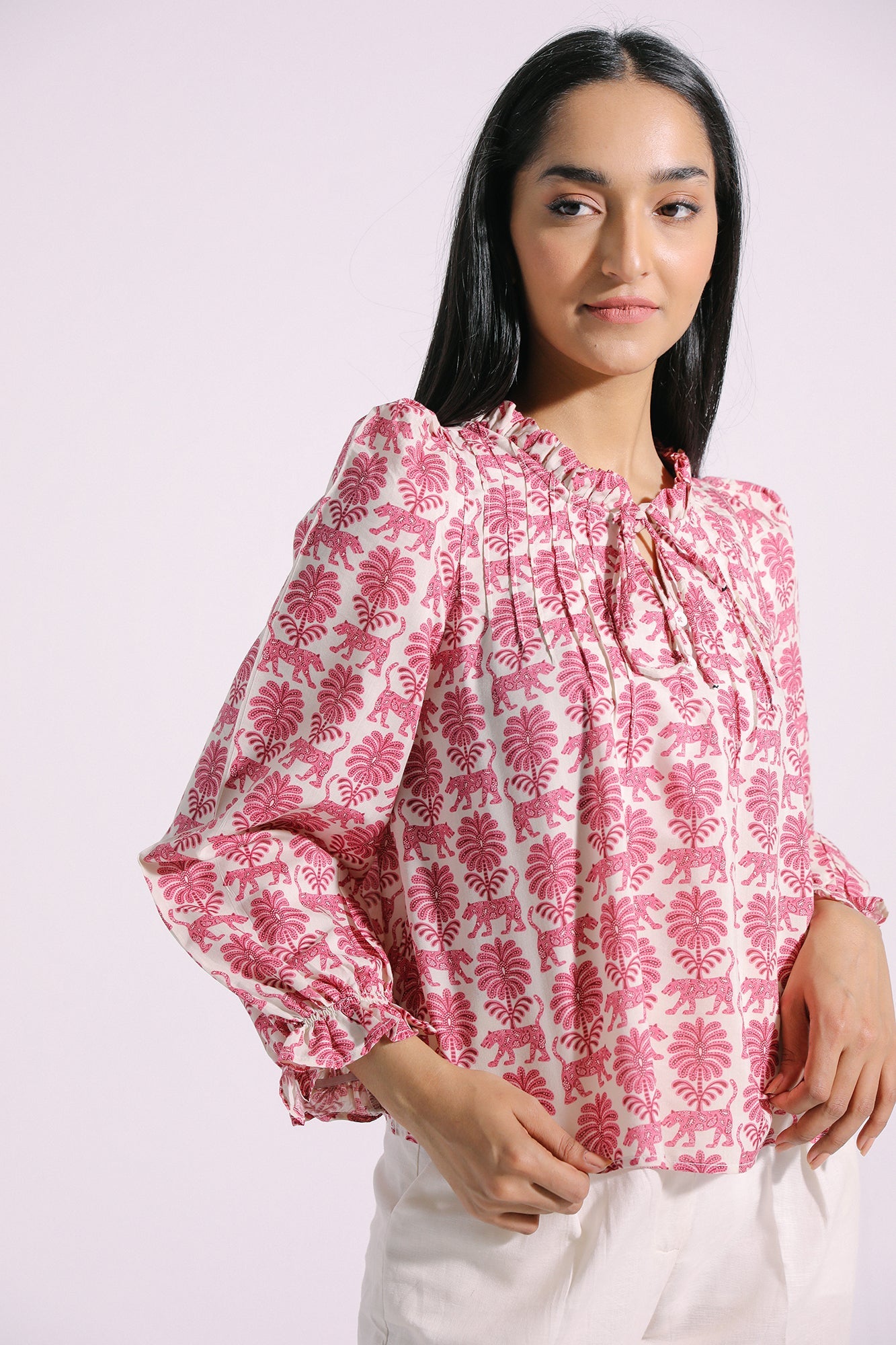 Ethnic - PRINTED TOP (E0949/101/409)