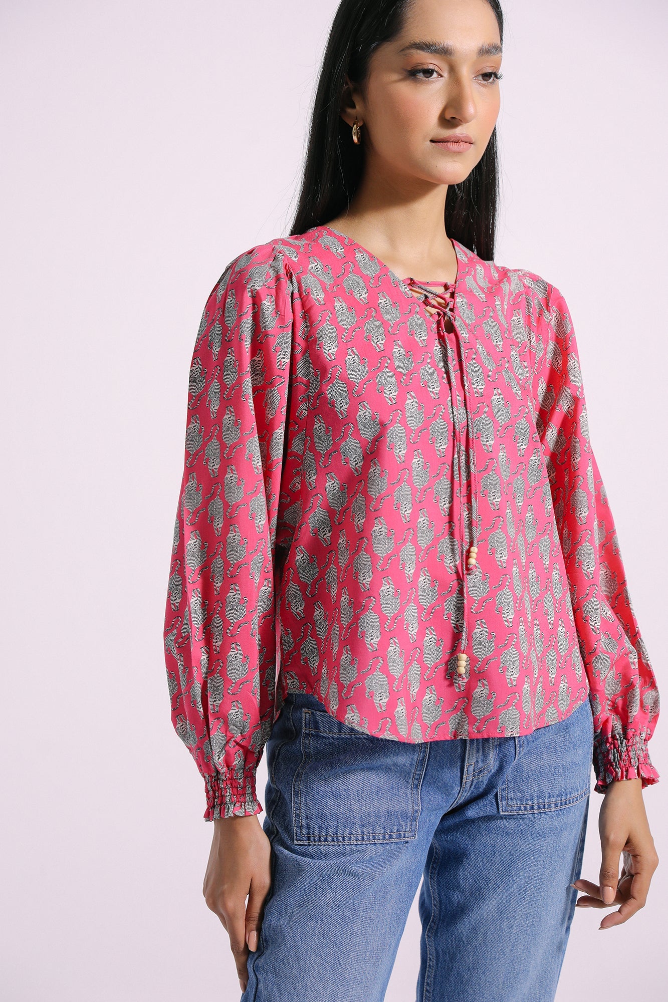 Ethnic - PRINTED TOP (E0950/101/406)